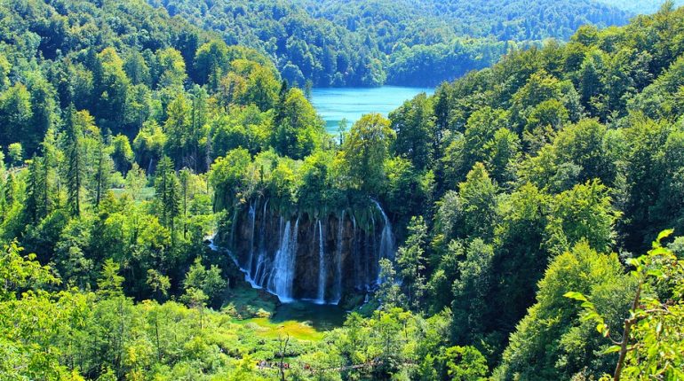 jezioro w Chorwacji